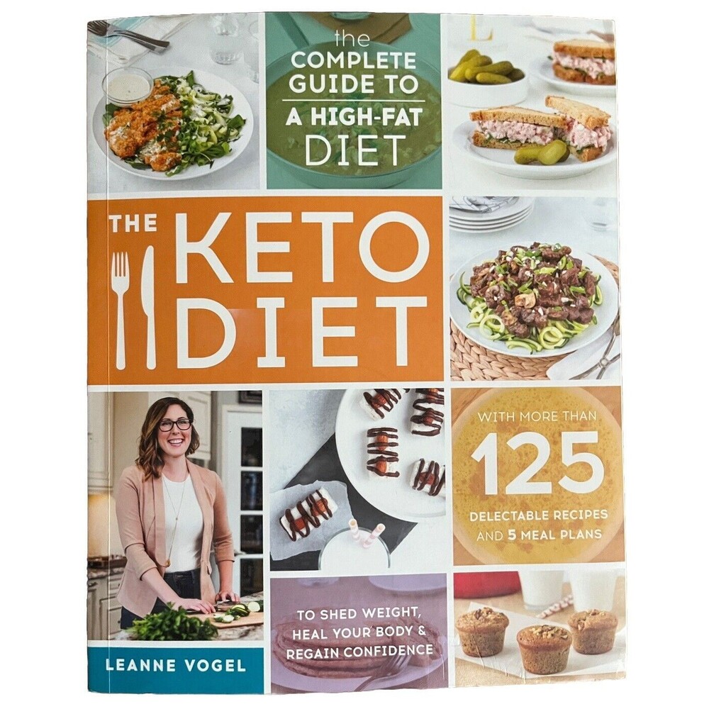 Keto Diet Cookbook Complete Guide to a High Fat Diet 125 Recipes 5 Meal Plans‎